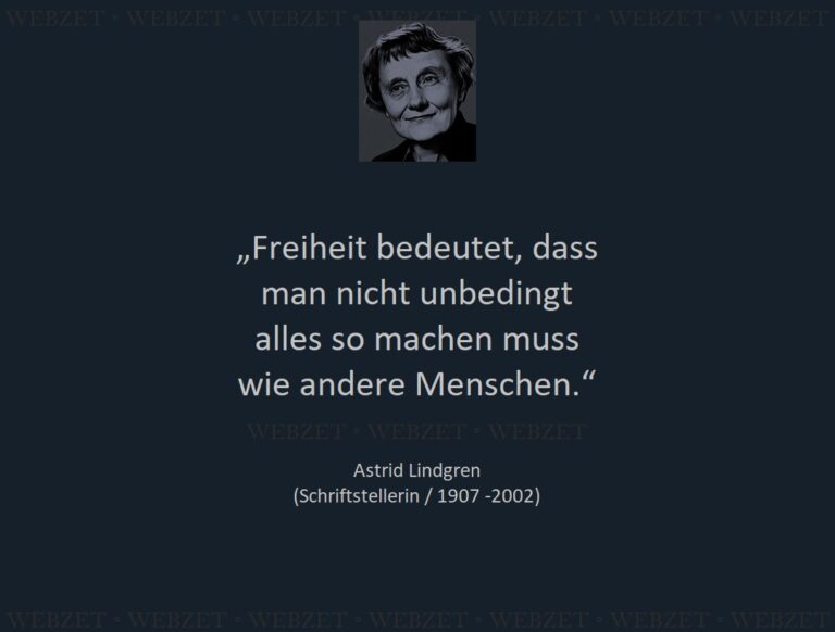 Astrid Lindgren – Freiheit bedeutet