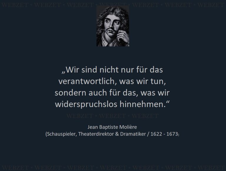 Jean Baptiste Molière – Wir sind nicht nur