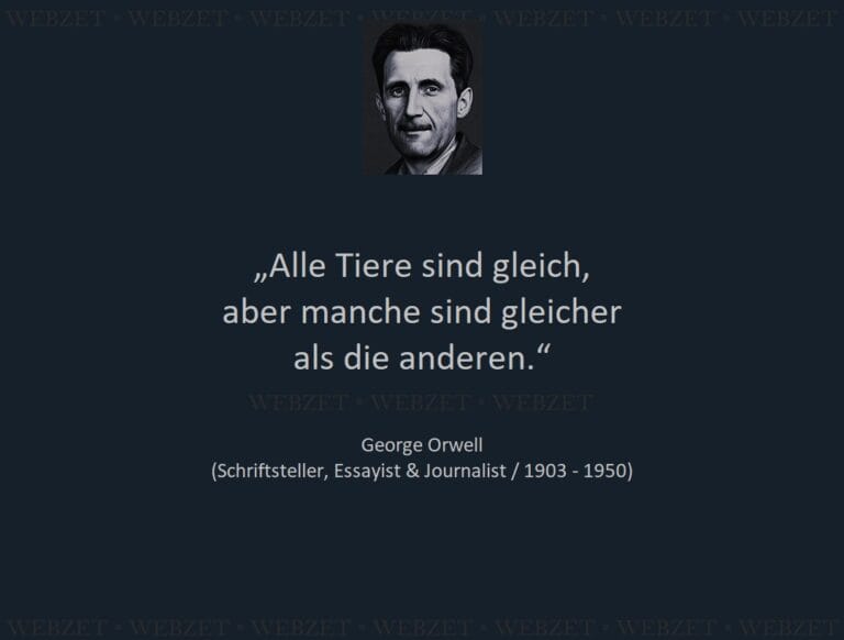 George Orwell – Alle Tiere sind gleich