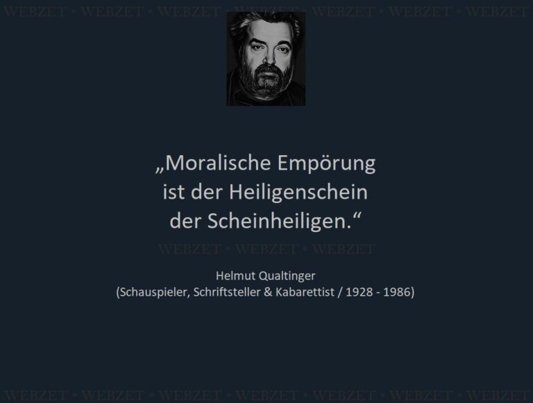 Helmut Qualtinger – Moralische Empörung