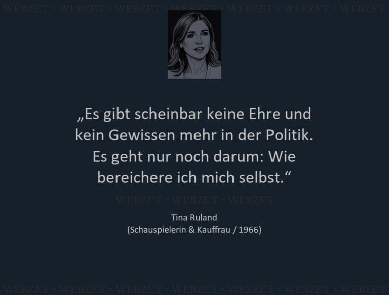 Tina Ruland – Es gibt scheinbar keine Ehre