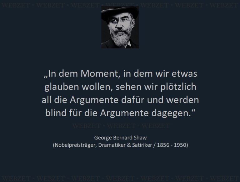 George Bernard Shaw – In dem Moment